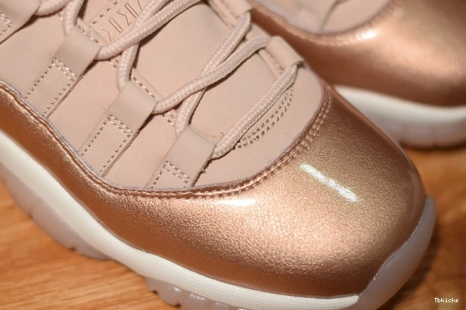 Reps TBK Jordan GS Rose 11 Gold AH7860-105 Low Air 0730